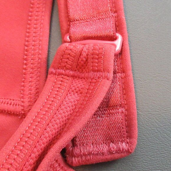 Wacoal Sport Women's High-Impact Underwire Sports Bra, Garnet Rose Red, 34DD - Picture 4 of 10